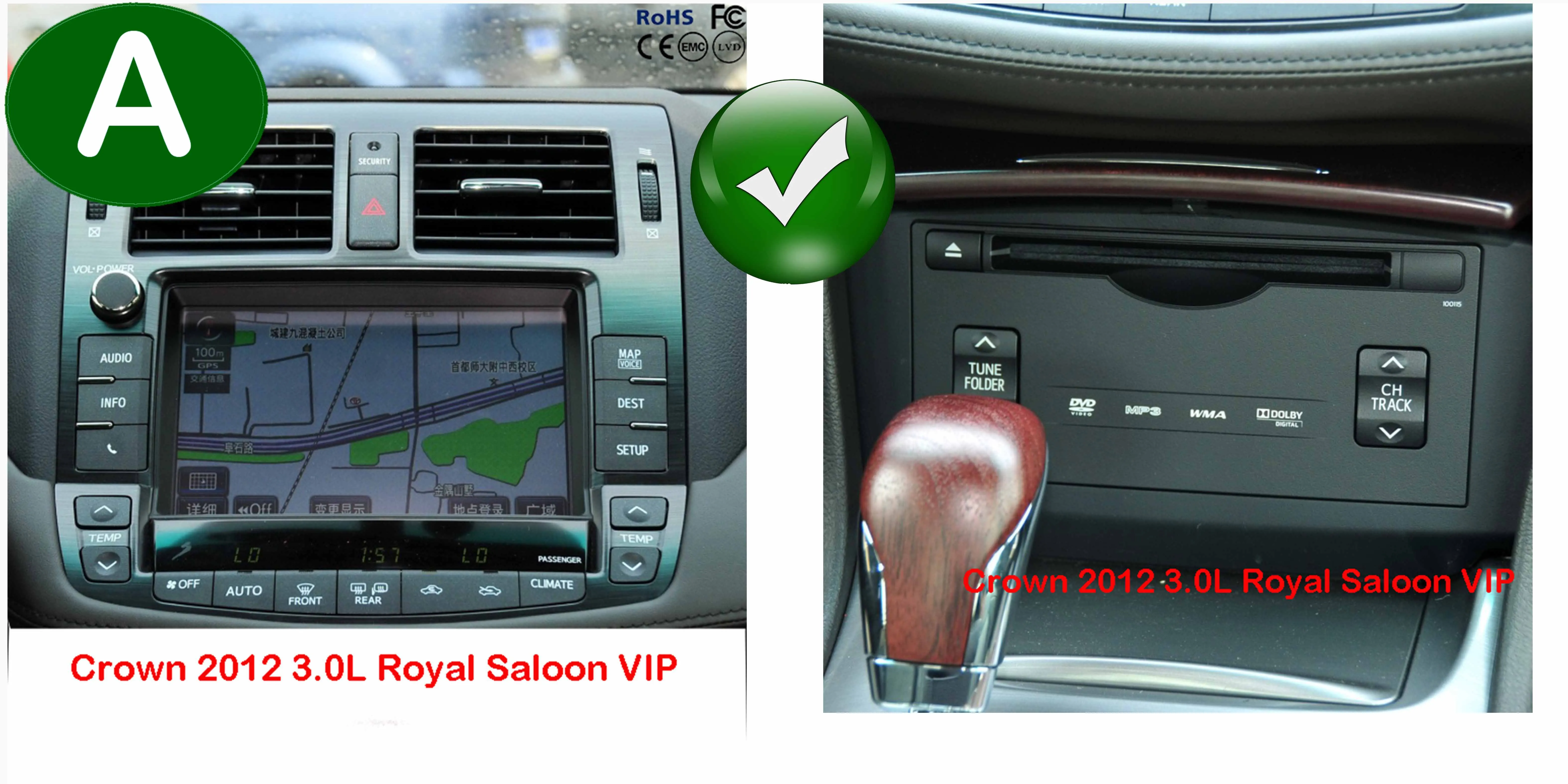 Car Gps Navigation System For Toyota Crown 2010 2013 Year Android Dsp Carplay Multimedia Radio Stereo Player Buy Android Car Radio Stereo For Toyota Crown 2010 2011 2012 2013 Android Car Gps Navigation