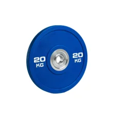 Eako sports polyurethane PU competition weight bumper plates for strength training