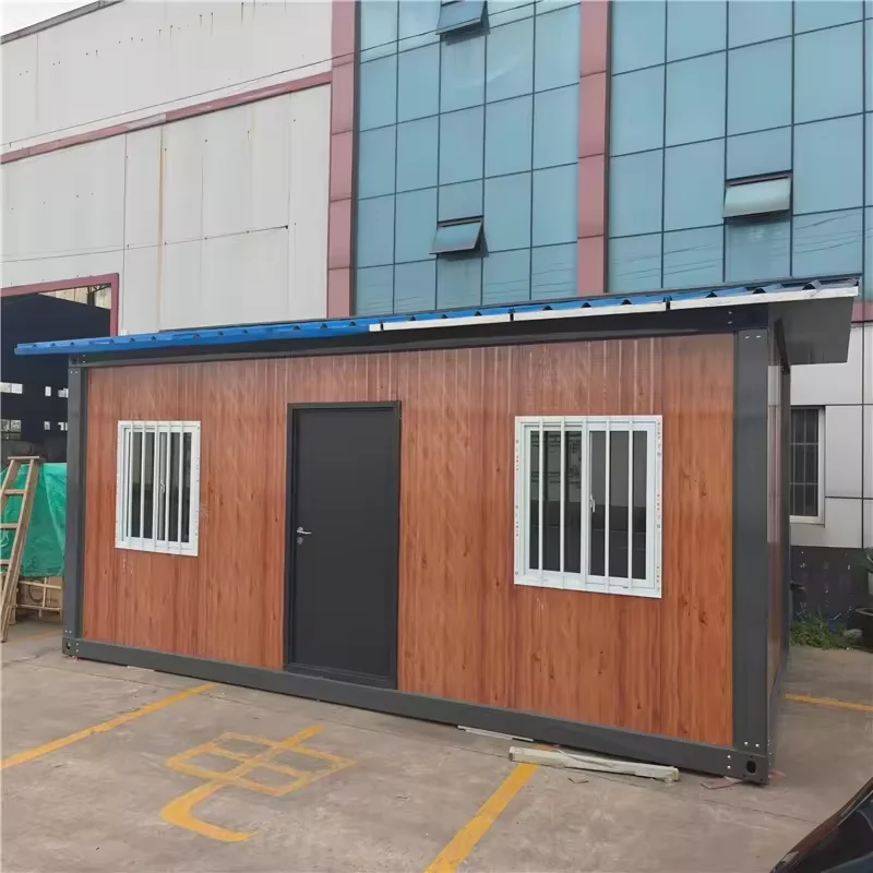 2 Bedroom Steel Prefab Living Container House Sandwich Panel Material Modern Design Chinese Prefab Detachable Container for Sale