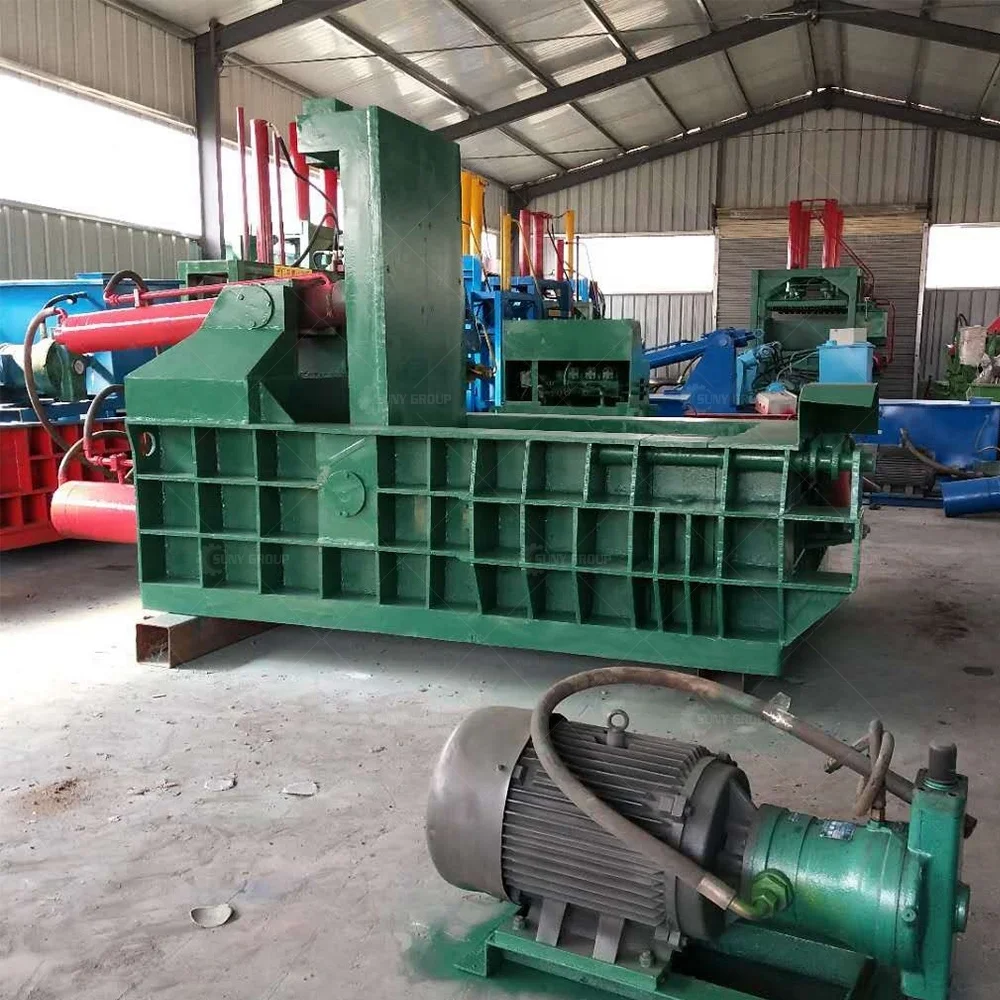 Super Quality Metal Scrap Compactor Baler  Used Scrap Metal Recycling Equipment for Sale