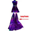 Purple long pants