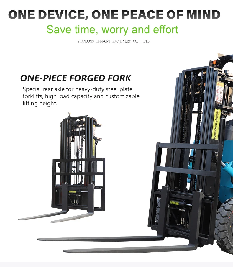 Factory price electric forklift lithium 2t 3.5 ton 4 ton 5 ton Fully hydraulic Mini forklift truck price for sale