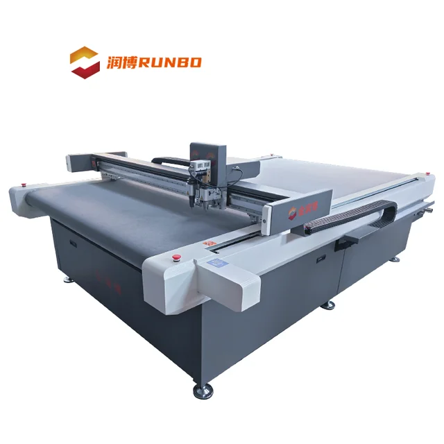 Automatic Sportswear Fabric Die Cutter New Flatbed Stretch Ceiling Cutting Table CNC Machine for Polyester Printed Cloth