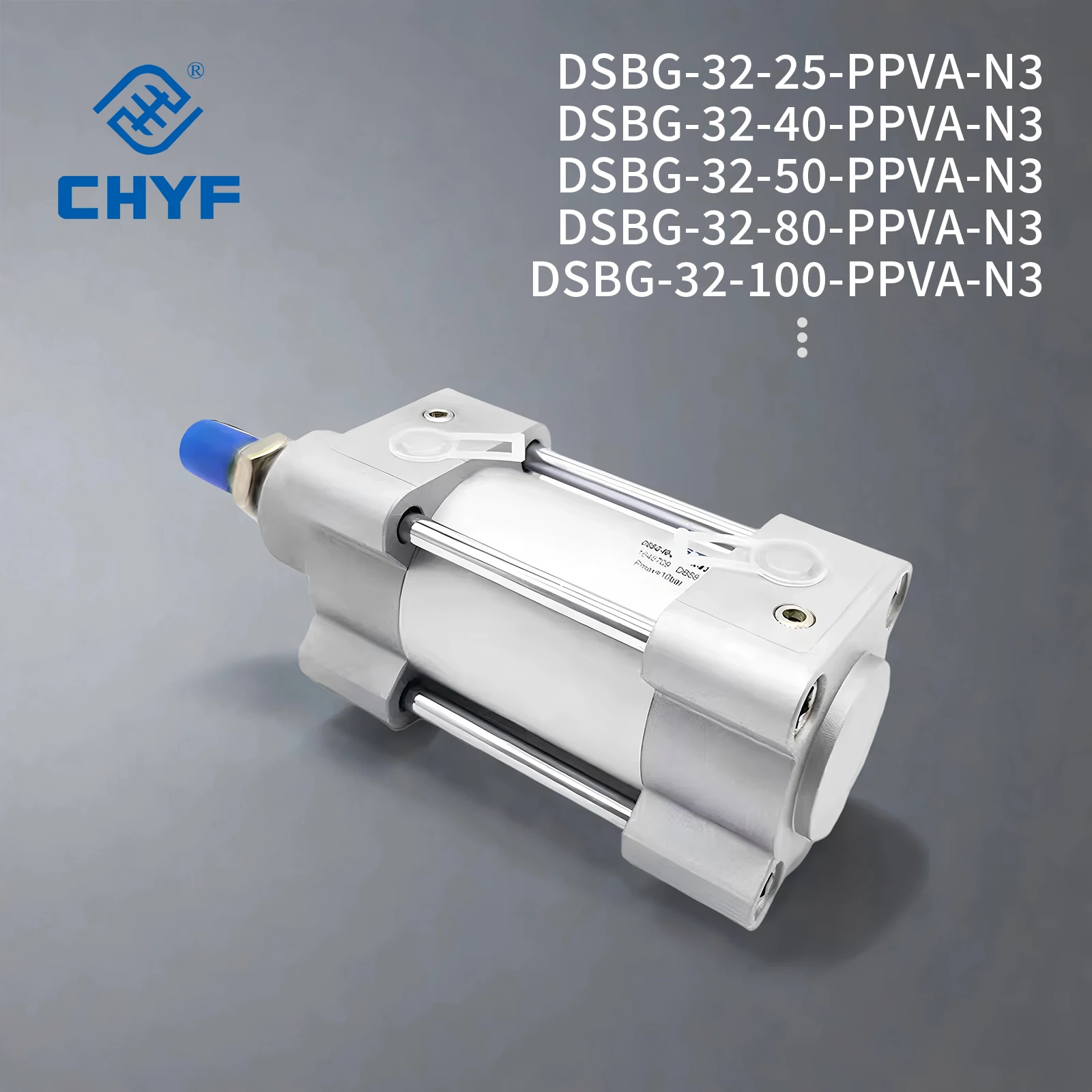 product chyf  dsbg series standards based cylinder sturdy tie rod cylinder dsbg 32 25 ppva n3-4