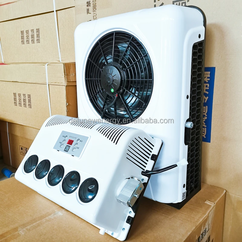 Electric Ac Cooling 24 Volt Parking Air Conditioner Cooler Truck Kits