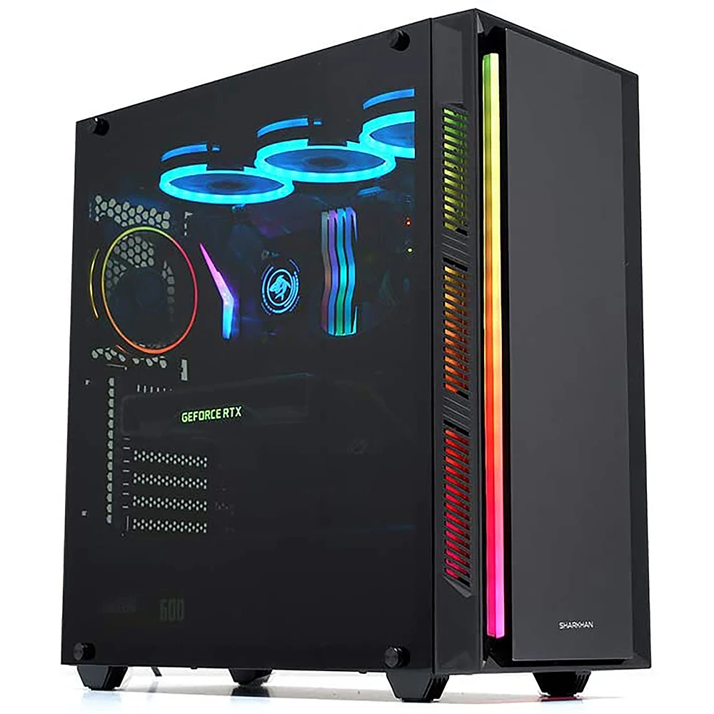 computer case with lcd panel free sample