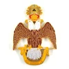 Dark Gray Scottish Rite 33 wings Down
