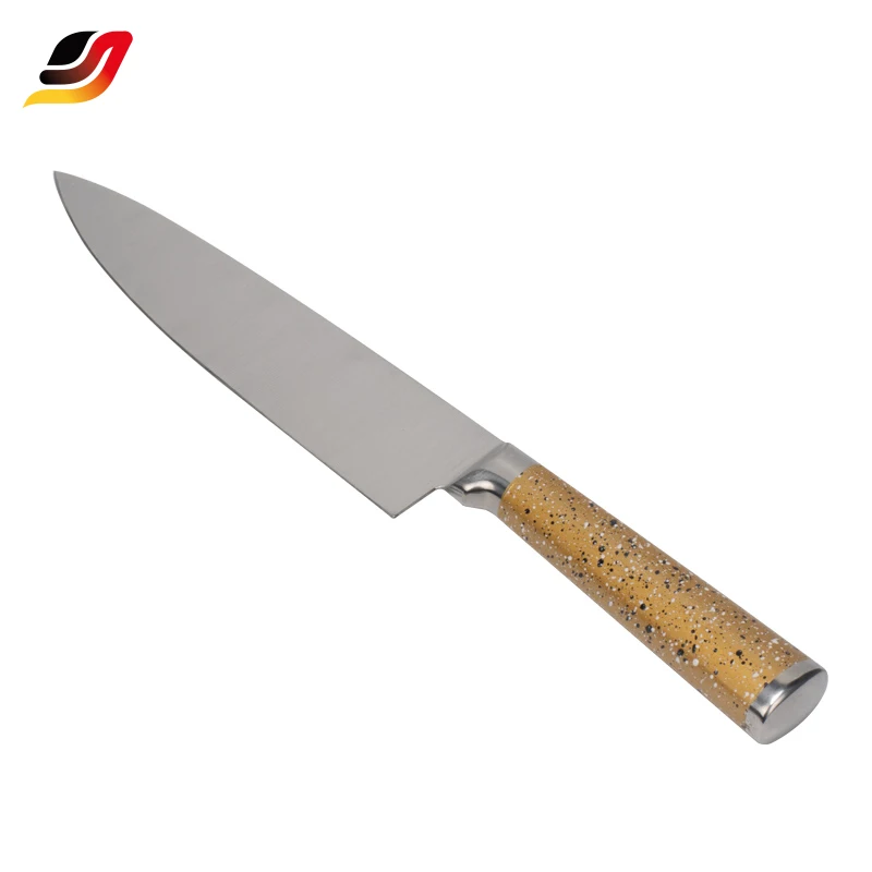 Großhandel 5-tlg. Fleischschneide-Kochmesser-Set, Edelstahl 430 mit beschichtetem Griff, Küchenmesserset