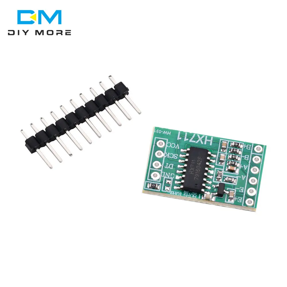 HX711 Weighing Pressure Sensor Load Cell Weight Sensor Electronic Scale Aluminum Alloy Weighing Pressure Sensor HX711 AD Module
