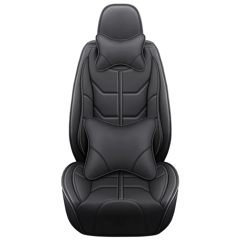 Автомобильные аксессуары новый 3D кожаный Универсальный роскошный полностью обернутый чехол для сиденья Volkswagen Lavida Jetta Santana Sagitta