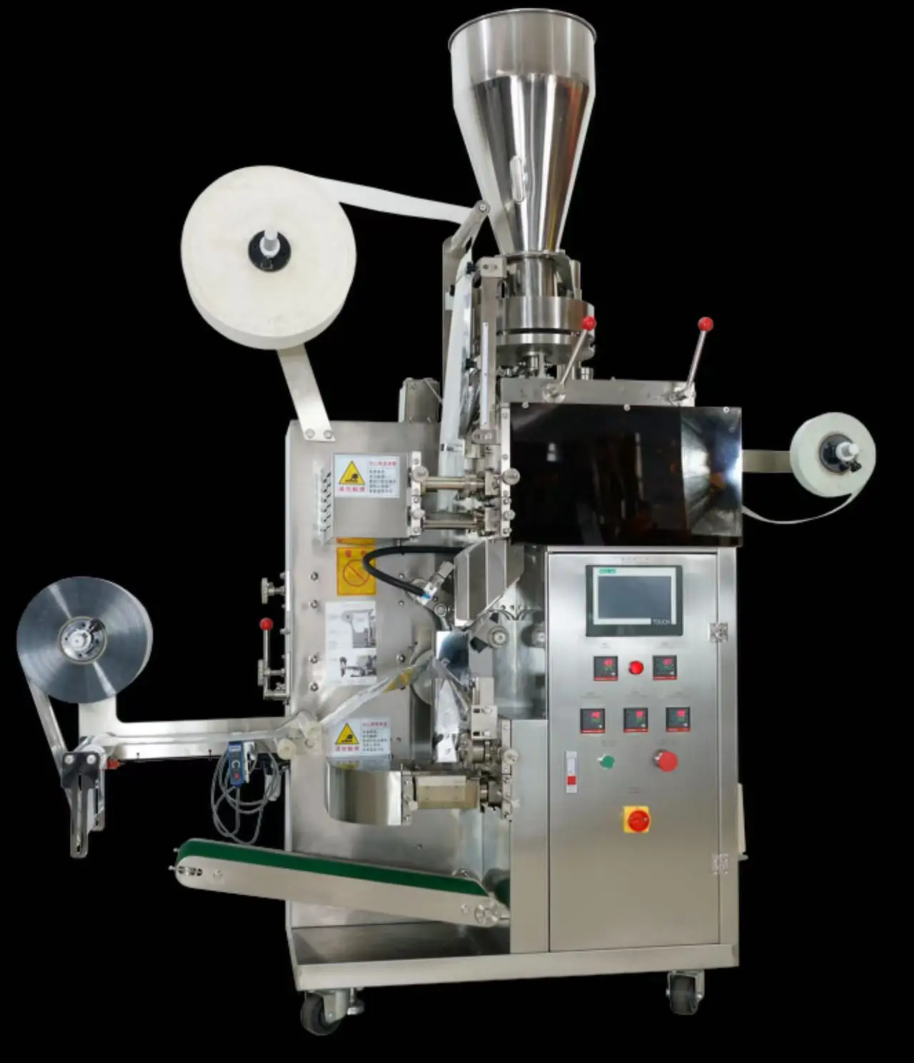 Automatic Small Dip Tea Envelop Packing Machine Inner and Outer Tea Bag Packing Machine Drip Tea Bag Packaging Machine