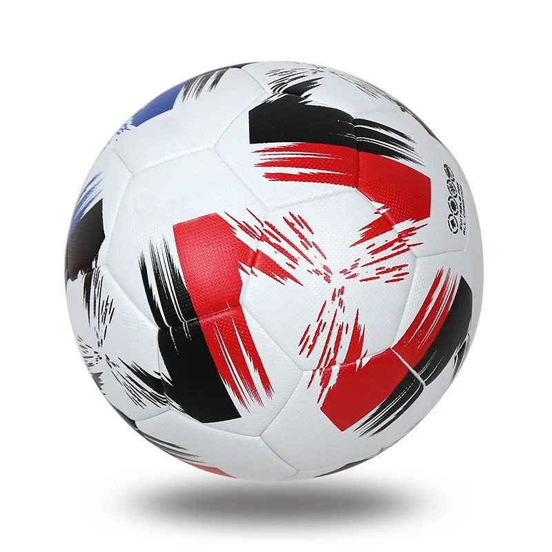 Customize  Official Standard Word Match Cup Football/Soccer Ball PU Material Unisex-adult FIF World Qatar 2022 Training Football
