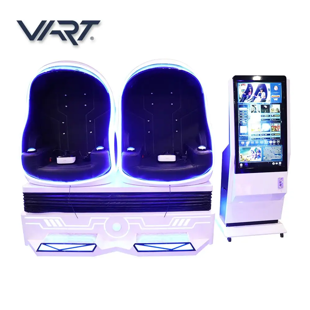 3Dof Platform Virtual Reality Capsule Simulator 9D VR Egg Chair
