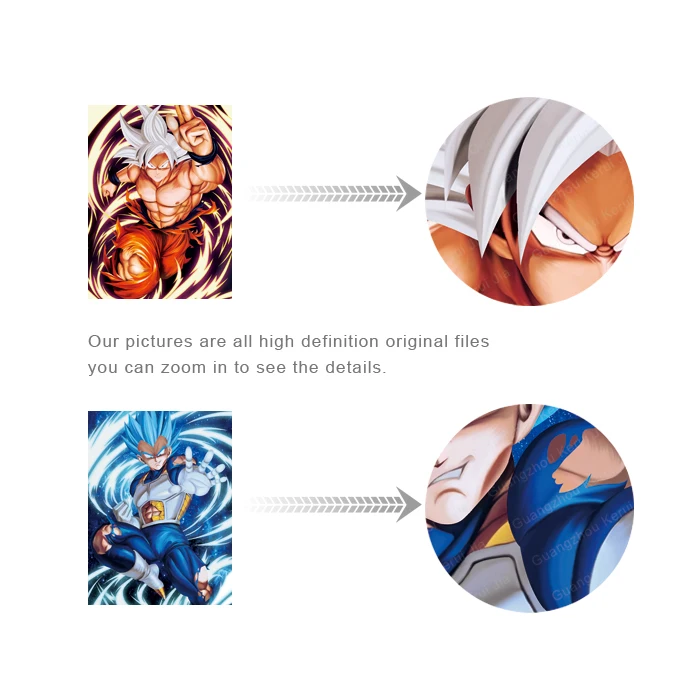 Оптовая продажа персонализированные 3D постеры из мультфильма «Драконий жемчуг»