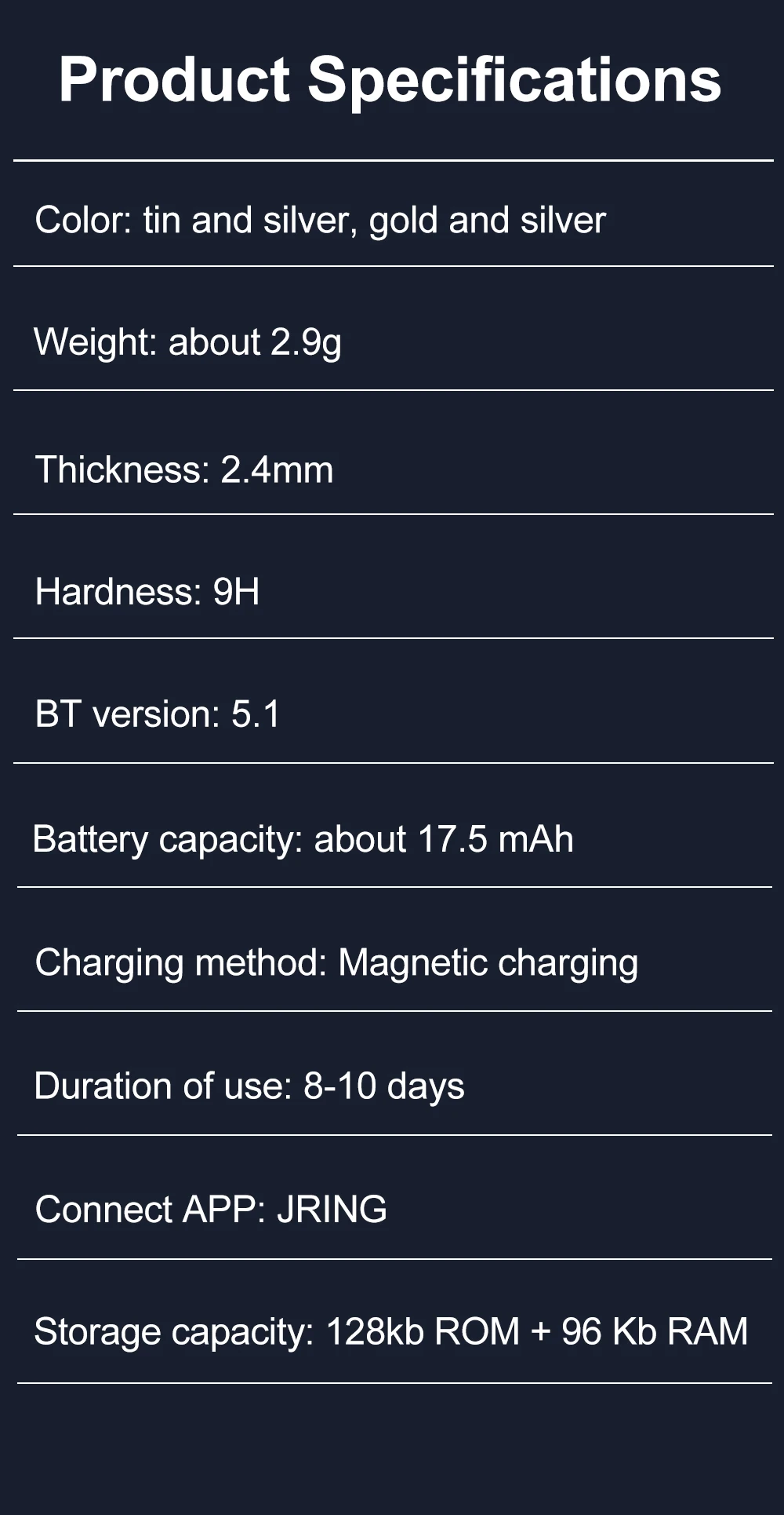 If you are searching for a supplier of a product with perfect quality control and highly competitive prices, which gives you an advantage in expanding your local market, then contact us now!  Competitive suppliers of  R18 Smart Rings Take Photos Heart Rate Blood Pressure Blood Oxygen Sleep Health Monitoring Smart Wearable Ring