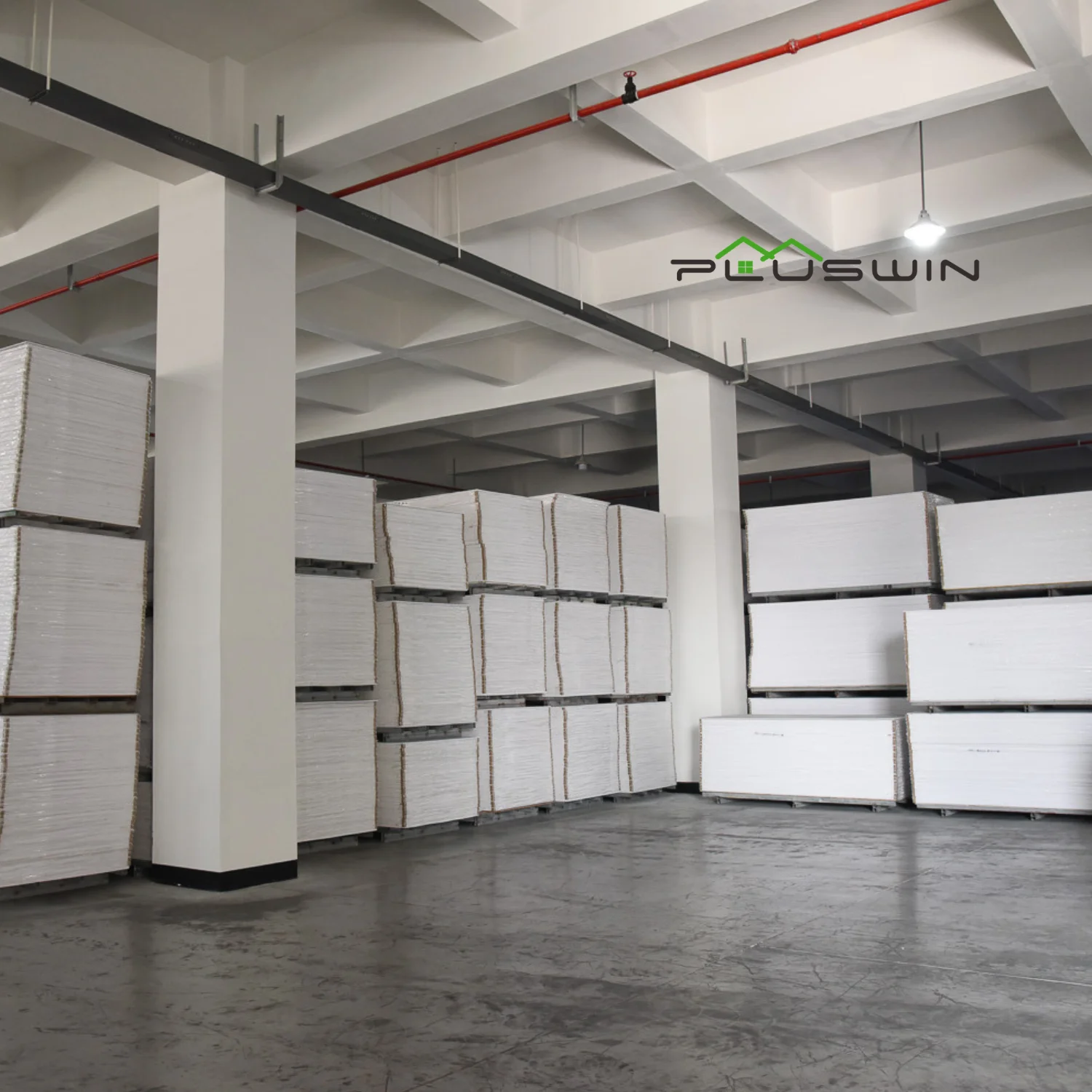 PLUSWIN Hot Sale 1.22*2.44m PVC Foam Board Sintra Forex Sheet