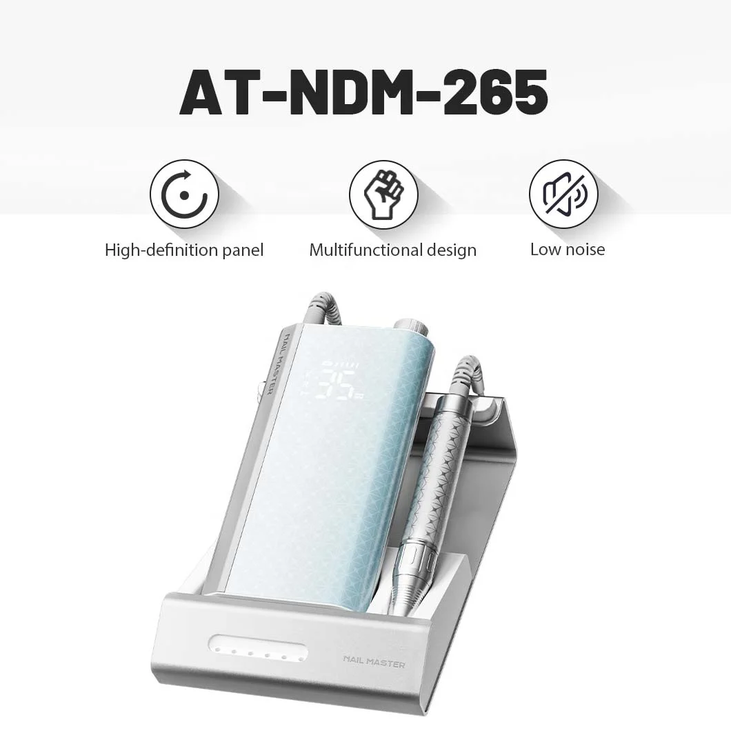 2025 New Style Fashion Rechargeable Portable Cordless Nail Drill Machine Acrylic Gel Polisher Brushless Motor for Nail Art Salon supplier