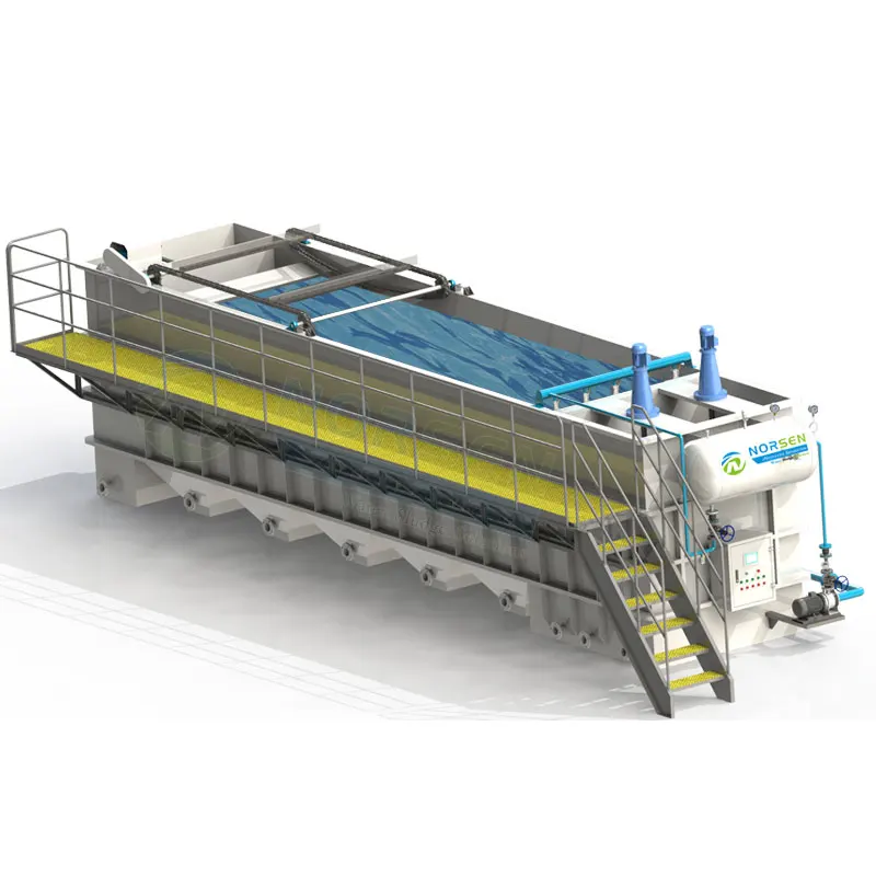 Dissolved Air Flotation Steel Septic DAF System Tank Sewage Wastewater Treatment