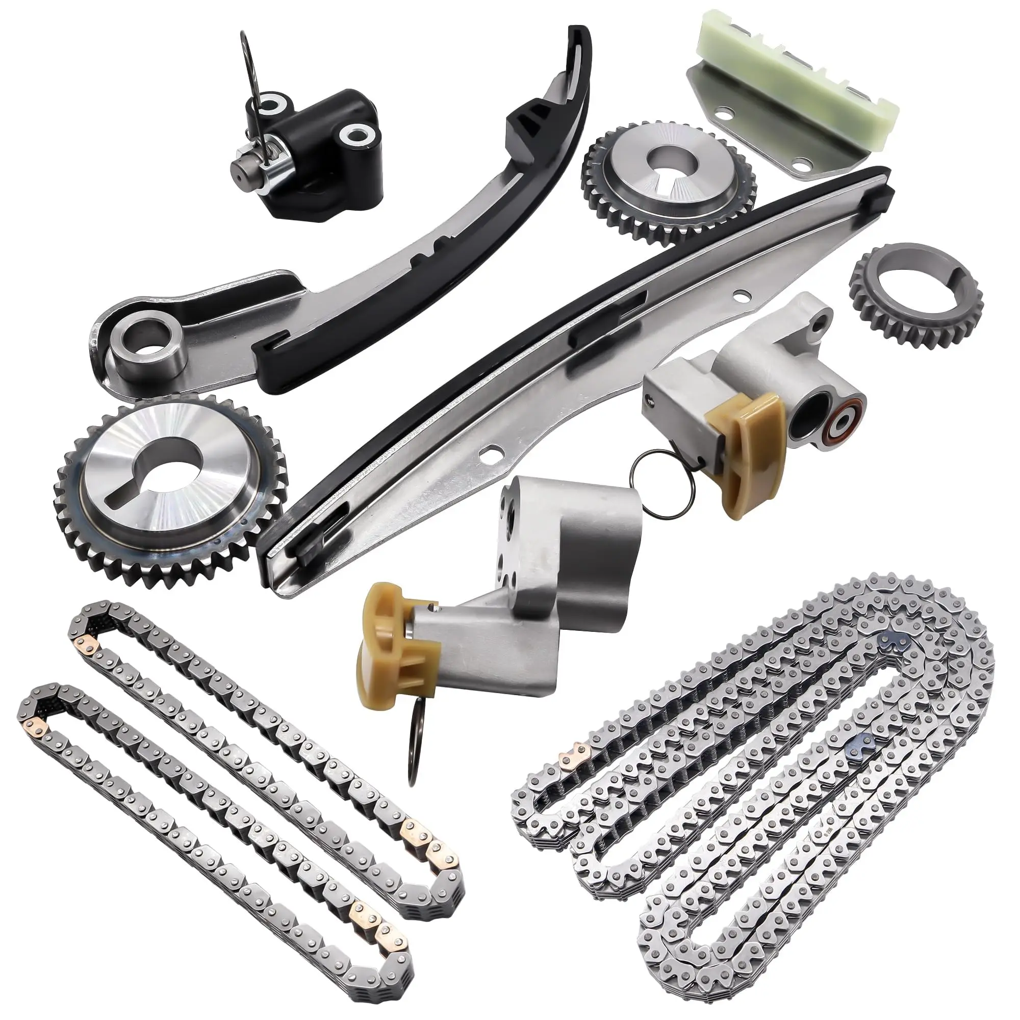 GDcar Timing Chain Kit For 2005-2015 Nissan Xterra Pathfinder Frontier 4.0L – Includes Tensioner, Sprockets, Guides - View #4
