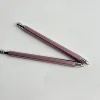 Pink pen with nude chalk