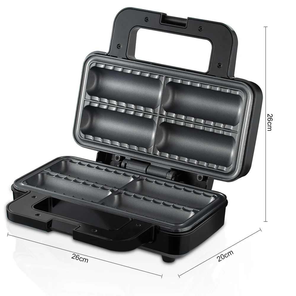 Производитель рулонов для сосисок с антипригарным покрытием двухсторонний нагрев и выпечка новый дизайн