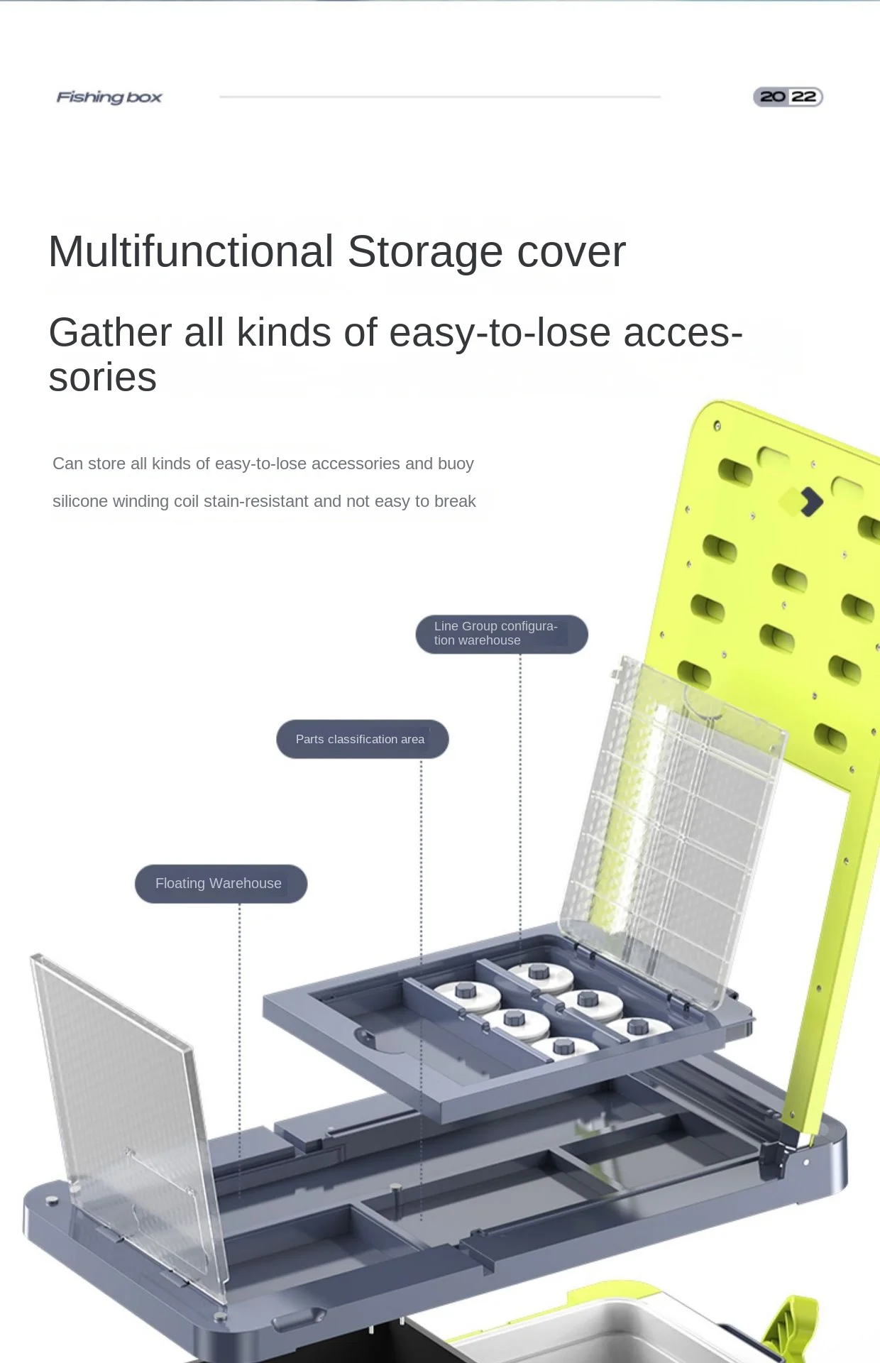 Fishing box new multi-functional  bucket ultra-light sitting Taiwan  wild fishing equipment