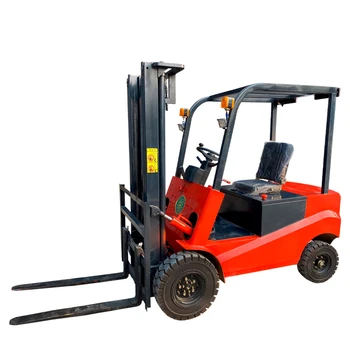 Manufacturers sell automatic electric forklift small four-wheel truck hydraulic lift