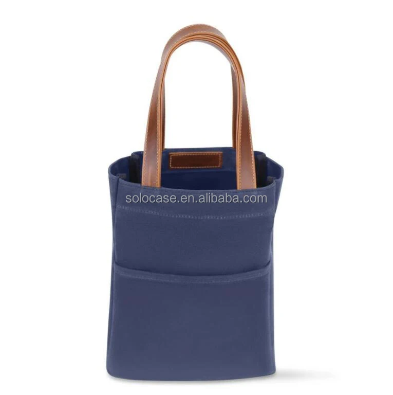 Canvas Wine Tote Bag