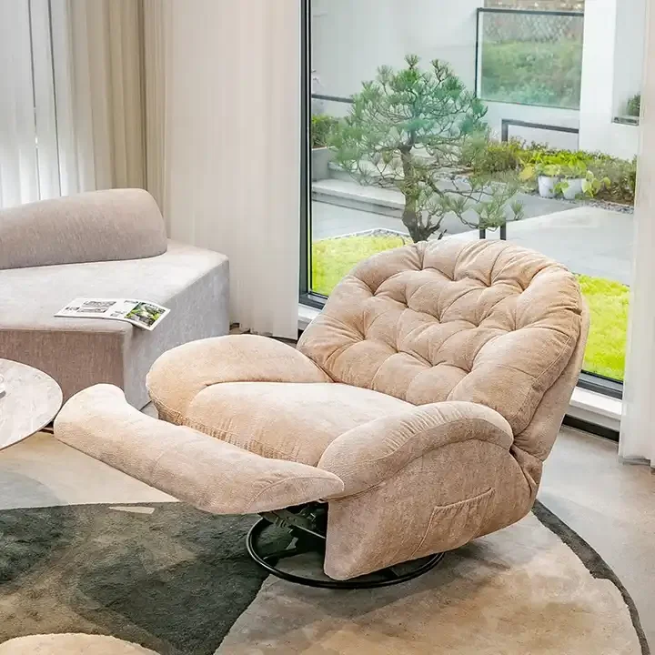 Modern Lazy Rocker Recliner Chair Home Furniture Multifunction Living Room Adjustment Electric Single Chair