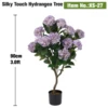 90cm(3.0ft) Purple Silky Touch Hydrangea Tree