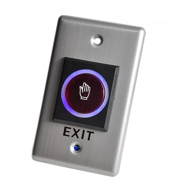 IR Infrared Exit Button No Touch Exit Button Touchless for Access Control System