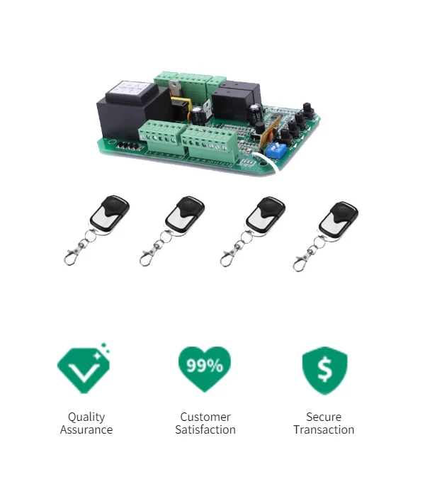 Sliding Gate Opener Motor Control Unit Pcb Controller Circuit Board