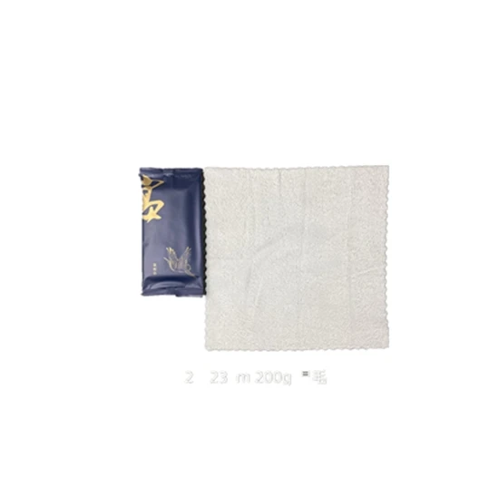 Fabrikmaßgeschneidertes Paket 1 Stück großes verstärktes 23x23 cm feuchtes Polyester-Tuch für Ketten-Gastronomie und Suppenküchen