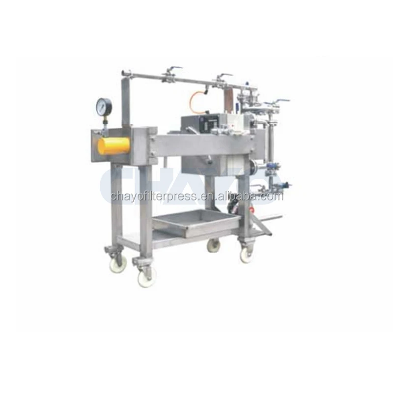Stainless Steel Manual Filter Press for Maple Syrup Filtering