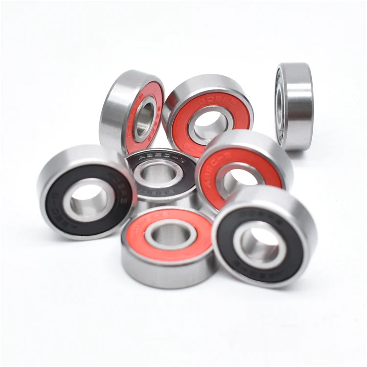 8x ABEC-9 Bearings + 4x 60mm Skateboard Wheels – Longboard Cruiser Replacement Set