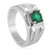 Silver Green Stone