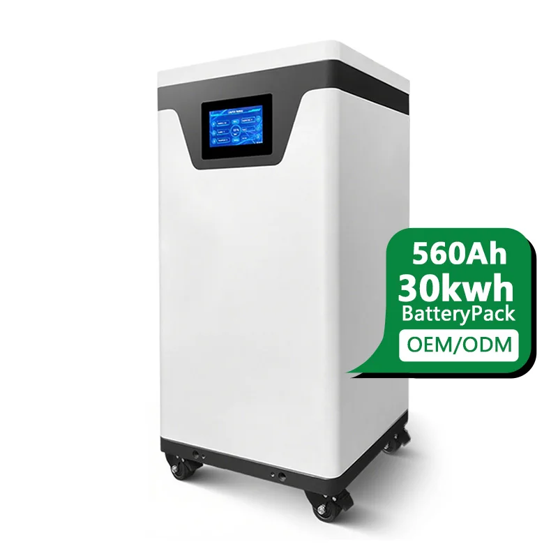 Solární akumulátor LiFePO4 s velkou kapacitou, 51,2 V, 280 Ah, 560 Ah, 15 kWh, 30 kWh, lithiové iontové napájecí systémy pro ukládání energie na podlaze pro domácnost