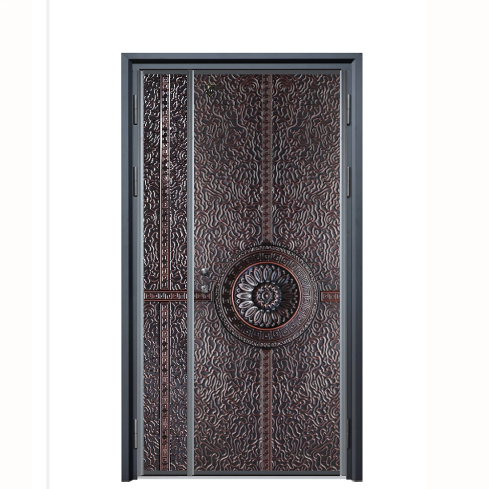 China Building Material Manufacturer Modern Aluminum Door Exterior Front door Aluminum