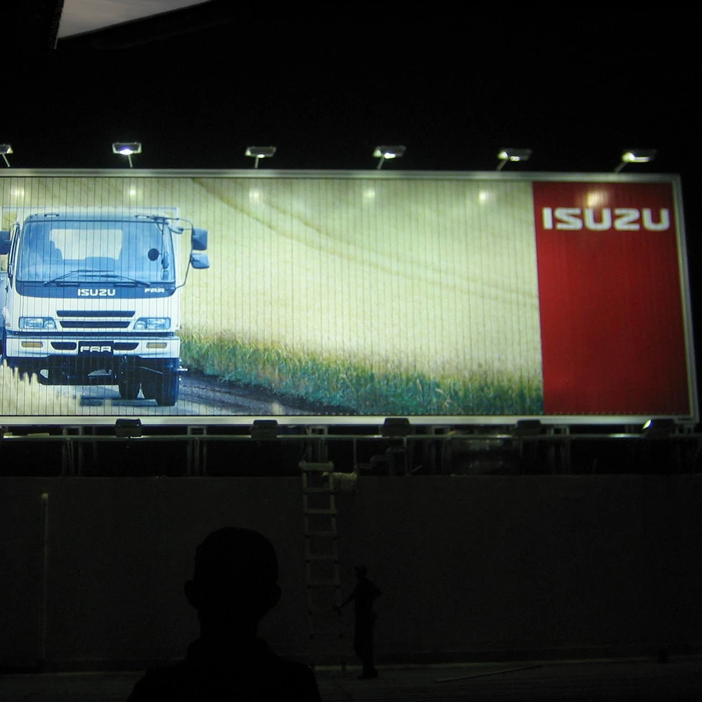 Outdoor Aluminum Prisma Structure Advertising Tri-vision Billboard