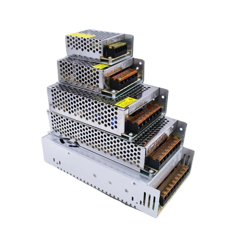 2 Years Warranty Smps LED Switching Power 12V30A 24V5V High Power Constant Voltage Monitoring Display DC Industrial Power Supply
