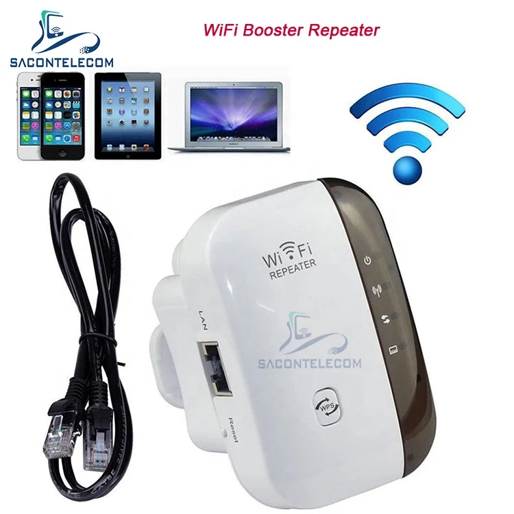 Factory Price 300Mbps WiFi Repeater Extender Long Range Wireless Router with WPS AP Function and Booster