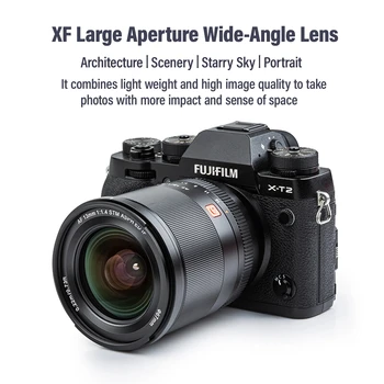 Viltrox 13mm F1.4 Fuji X Auto Focus Ultra Wide Angle Lens Large Aperture APS-C for Fujifilm XF Mount Camera X-T4 T100 VLOG Video product image