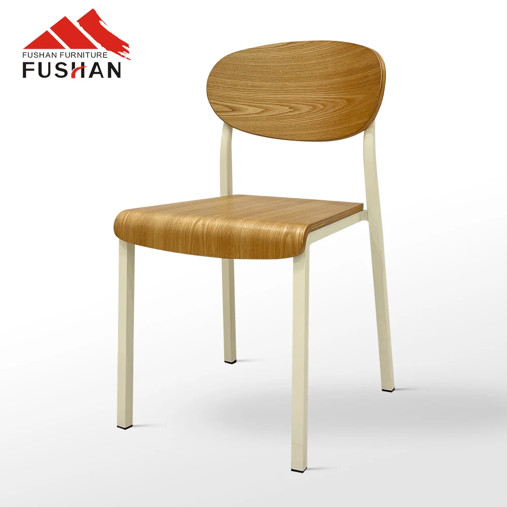 Newly Designed Nordic Cafe Dining Chairs With Modern Side Chairs Stacked In The Kitchen And Dining Area