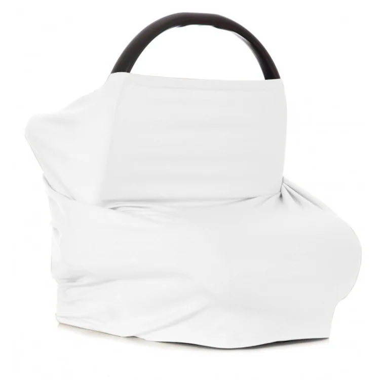 Custom Design Super Soft Sublimation Blank Nursing Cover Multifunction Baby Car Seat Covers for Breastfeeding