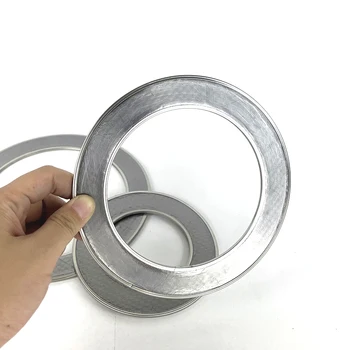 Manufacturer Supply Flange Metal Gasket High Temperature Graphite Composite Gasket Flexible Graphite Composite Gasket