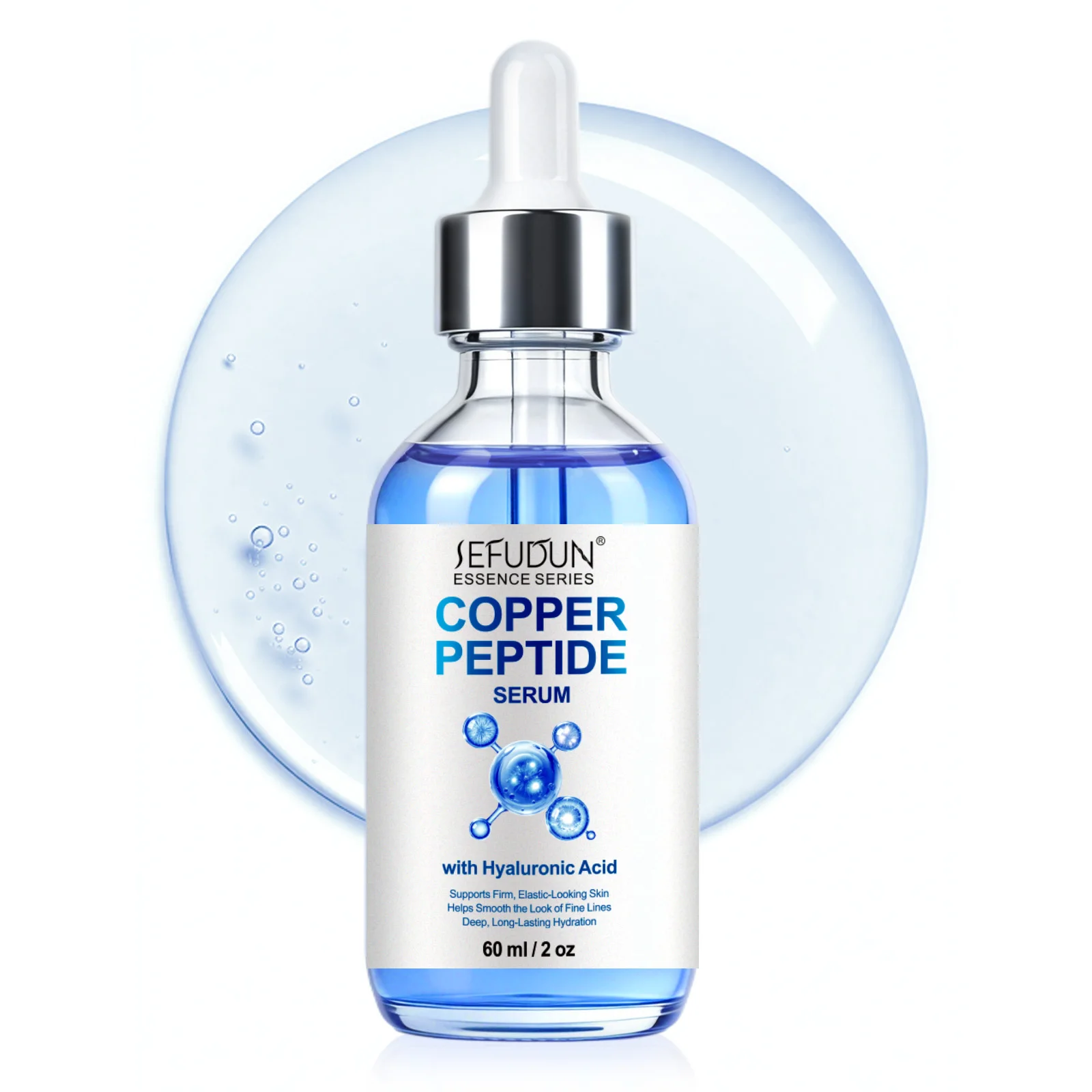 advanced copper peptide ghk-cu essence serum Sefudun Wholesale Multi Anti-wrinkle Moisturizing Blue Copper Peptide Skin Care Serum With B12 INJECTION - Katie