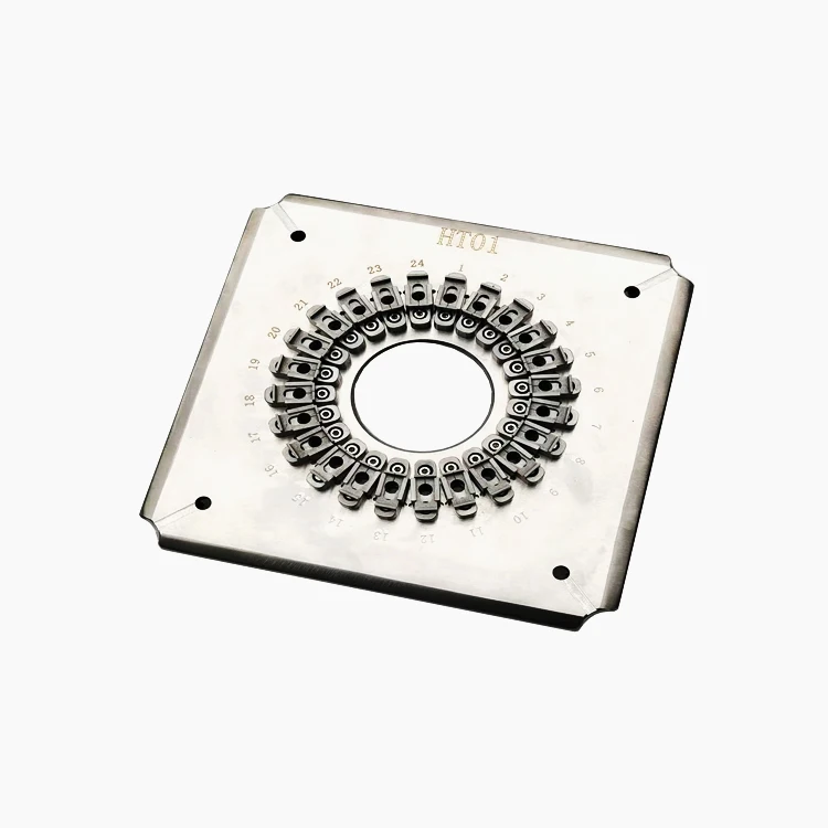 Hardened Stainless Steel S136 Polishing Fixture for HFBR-4501Z/HFBR-4511Z with 2 Year Warranty and 1.3 kg Net Weight