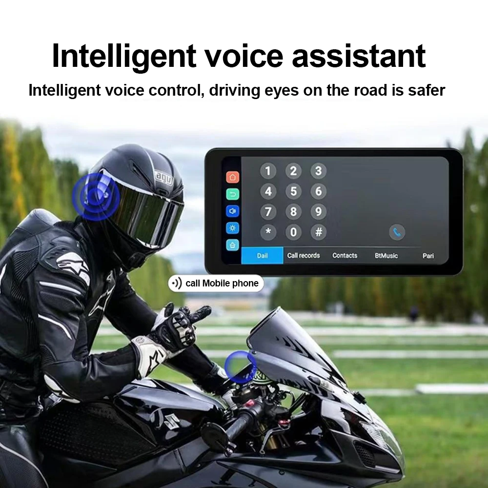 Customized Ips Screen Motorcycle Navigation Tpms Wifi Ota Speedometer With Canbus Communication and Other Motorcycle Accessories - Image 4