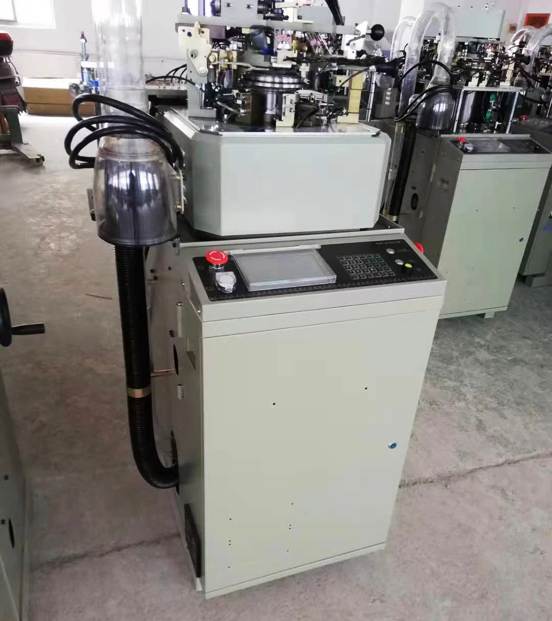 Korea Sock Automatic Computerized Cotton Double Cylinder Socks Knitting Machine for Plain and Terry