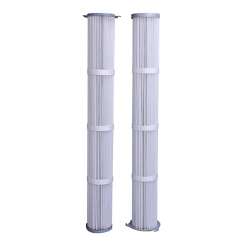 Factory Directly Supply Cloth Bag Cylinder Stainless Steel Dust Filter Cartridge
